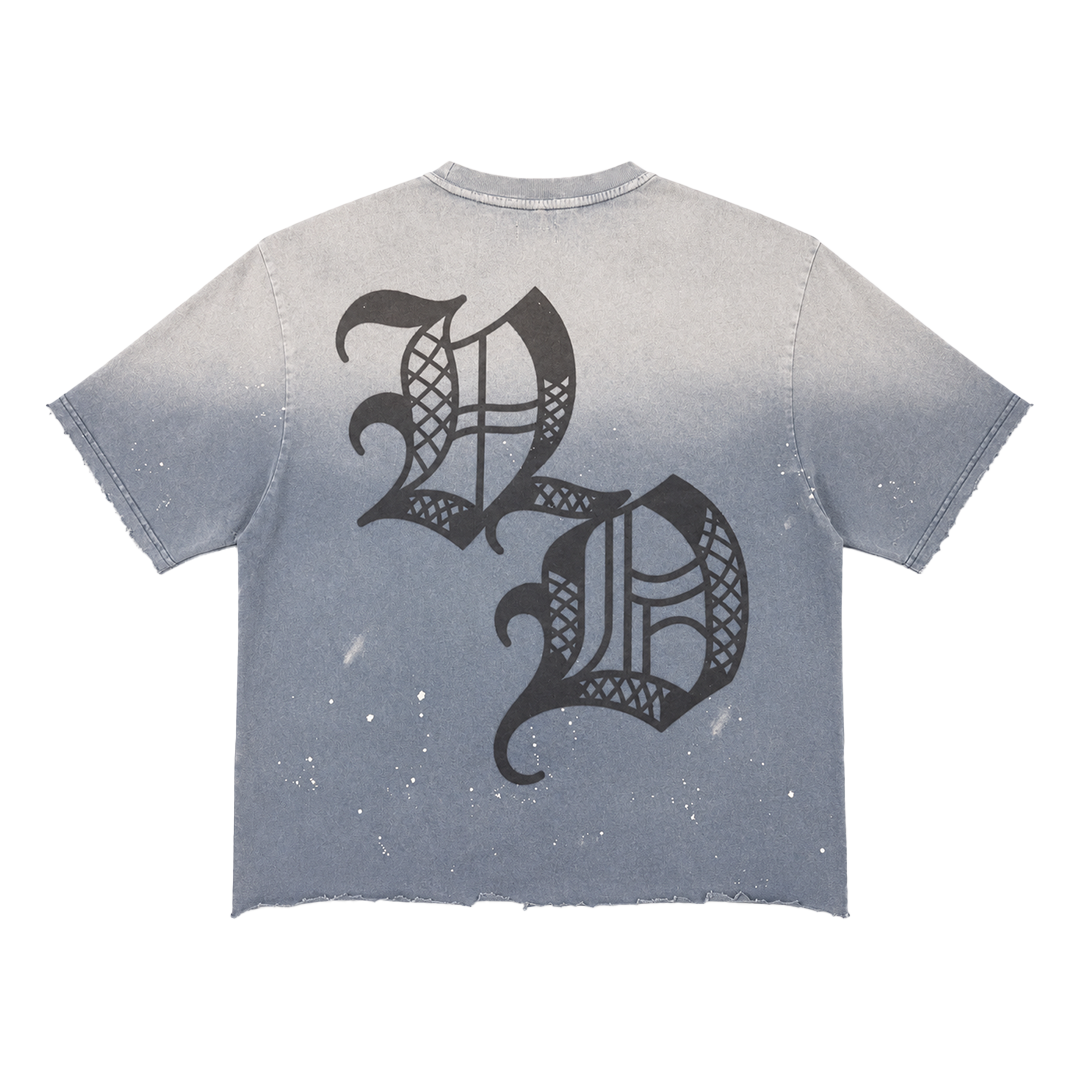 "WHERE THY ART?" Sunfaded Distressed T-Shirt